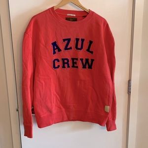 Scotch & Soda Azul Crew Crewneck Sweatshirt